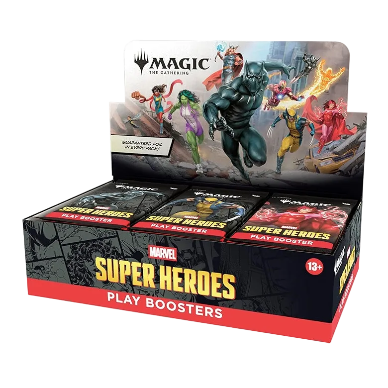 Magic The Gathering Marvel Super Heroes Play Booster Box