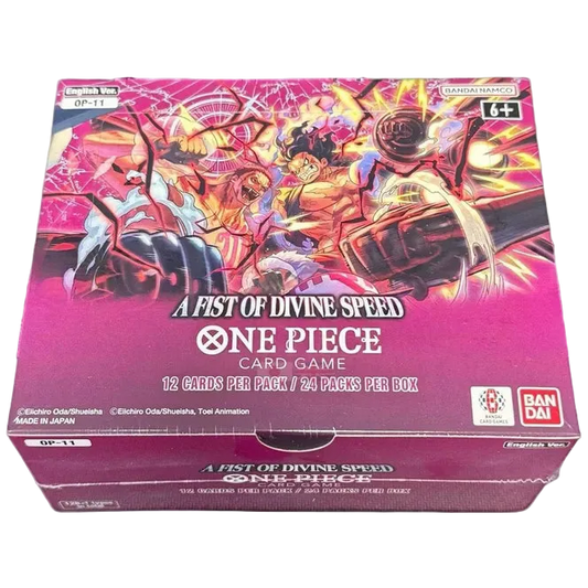 One Piece A Fist Of Divine Speed Booster Box - OP11