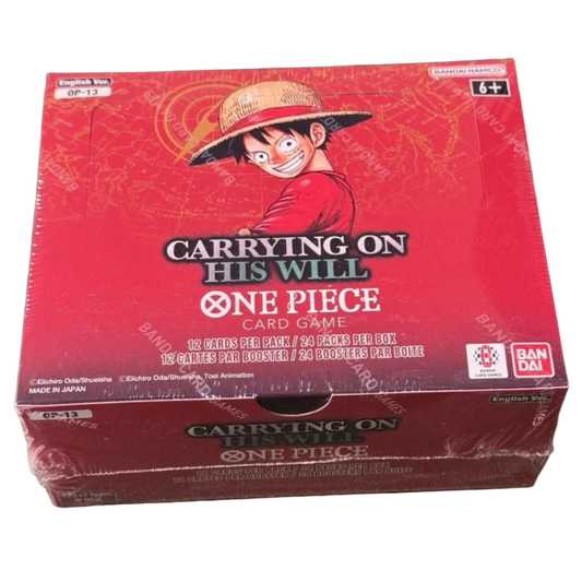 One Piece Carrying On His Will Booster Box - OP13