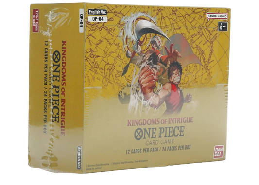 One Piece Kingdoms Of Intrigue Booster Box - OP4