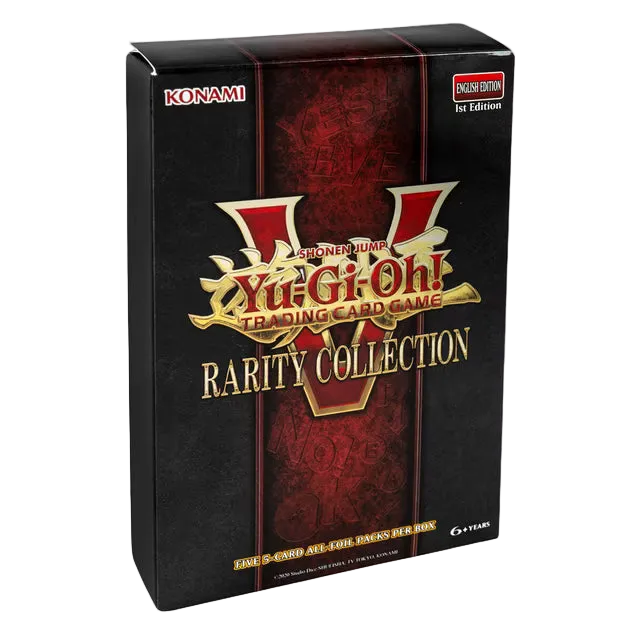 YuGiOh Rarity Collection V Tuck Box (5 Packs)