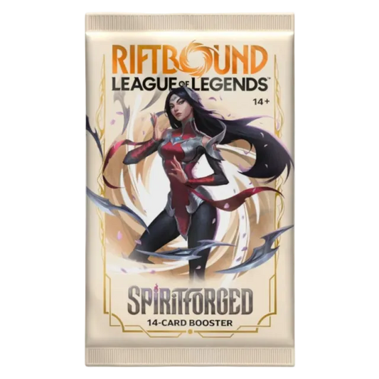 Riftbound League of Legends Spiritforged Booster Pack