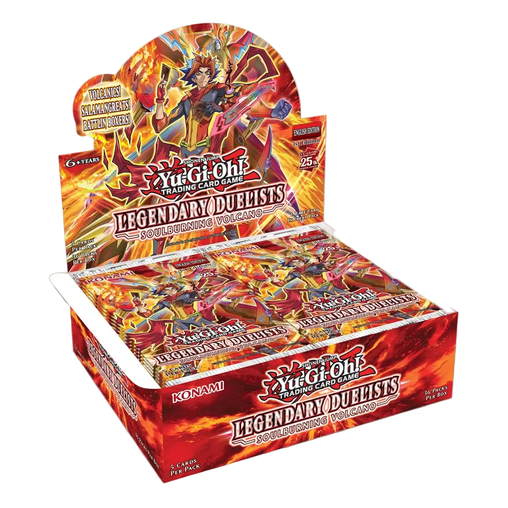 YuGiOh Soul Burning Volcano Booster Box
